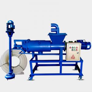 China 7.5KW Cow Dung Water Separator Food Waste Dewatering Machine supplier