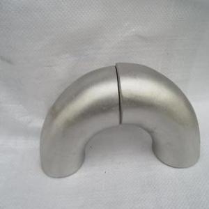 China ASTM A403 WP321 / H Austenitic Stainless Steel Pipe Fittings Long Radius 90 Degree Elbow supplier