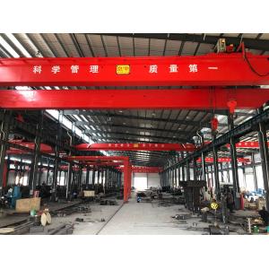 China LH10T - 20M Custom Double Girder Overhead Cranes For Machine Shops supplier
