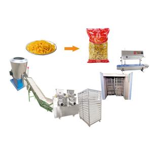 Factory Pasta Macaroni Making Machines Macaroni Industry Equipment Pasta Electric or Gas Dryer