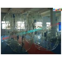 China Inflatable Zorb Football Ball , Bubble Soccer Suits , Body Zorb Ball for Childrens and Adults on sale