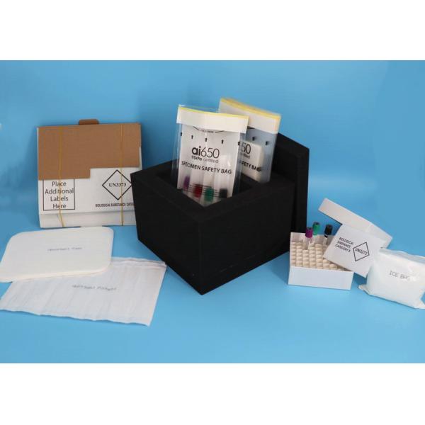 Virgin LDPE Medical Specimen Box IATA Compliant Kit For Blood Sample