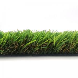 Landscaping Pet Friendly Artificial Grass , Artificial Turf Lawn 40mm Pile Height