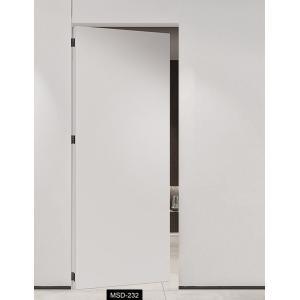 Minimalist Modern Frameless Hidden Door Invisible Solid Wood Interior Doors
