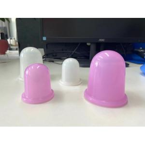 China 4pcs Silicone Cupping Therapy Sets , Anti Cellulite Cup Massager Vacuum Suction Cup For Cellulite Treatment supplier