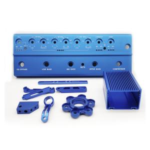 China Custom Made Mass Precision Processing Rapid Prototype Anodized Aluminum Components Machined Part CNC Products wholesale