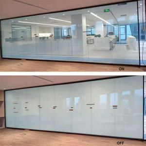 China Mikey White PDLC Switchable Smart Film Switchable Privacy Film For Office Room supplier