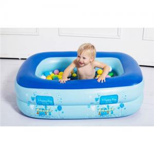 China Inflatable Baby Swimming Pool Eco-friendly PVC Portable Children Bath Tub Kids Mini-playground 110X90X35cm supplier