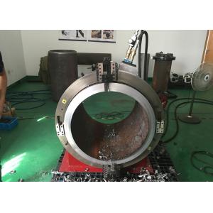 China Aluminium Hydraulic Driven Pipe Cold Cutting Machine Large Working Range 30 - 36 supplier