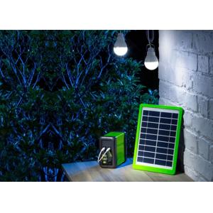 China Commercial Solar Light Kits Outdoor  / 5W  Solar Panel Light Bulb Kit supplier
