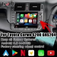 China Toyota Crown Android system wireless carplay android auto upgrade S200 GRS204 URS206 UZS207 Majesta Athlete on sale