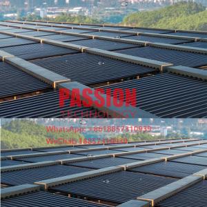 China 500L Non Pressure Evacuated Tube Thermal Solar Collector Resort Heating Vacuum Tube Solar Panel supplier