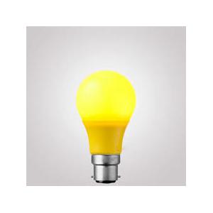 China Yellow Plastic Cover LED Bulb Lighting with 3W-20W, 580nm, 80-98Ra, 50000 Hours supplier