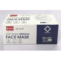 China Buda-U Disposable 3 Layer Mask ,  Hospital Operational Surgical Face Mask , Type IIR on sale