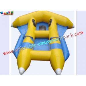 China Customized 0.9MM PVC tarpaulin Inflatable fly-fish Boat Toys for Kids supplier