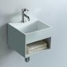 China Bathroom 325*325*250mm Compact Wall Mount Sink wholesale