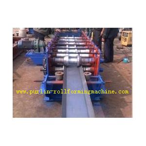 China Galvanized Automatic Seamless Gutter Machine , Rain Gutter Roll Forming Machinery supplier