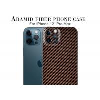 China Dirtproof iPhone 12 Pro Max Hard Aramid Fiber Phone Case on sale