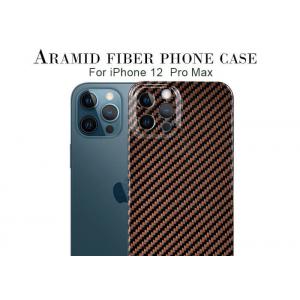 China Dirtproof iPhone 12 Pro Max Hard Aramid Fiber Phone Case supplier