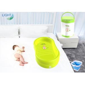 Non Toxic PVC Inflatable Baby Tubs With Smart Water Heater Shower Set