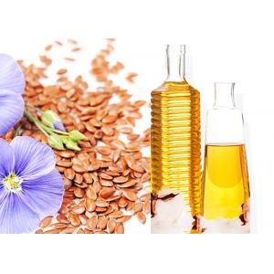 Natural Plant Healthy Edible Oil Fatty Acid Flaxseed Oil Organic For Cooking