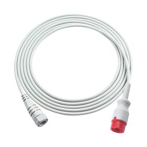 China Cable de extensión del adaptador IBP de Zoncare 8pin a Edward Argon BD Abbott BB PVB Utah Medex conector Mindray wholesale