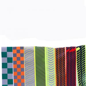 Wholesale Custom Jacquard Debossed Logo Woven Polyester Nylon Reflective Webbing Strap
