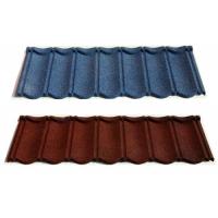 China Classic Roof Sheets Roofing Materials Color Metal Stone Coated Roof Tiles for Villas Bungalows on sale