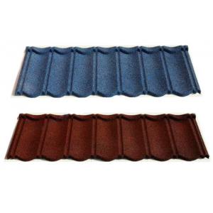 Classic Roof Sheets Roofing Materials Color Metal Stone Coated Roof Tiles for Villas Bungalows