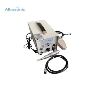 China 40hkz 100W Portable Ultrasonic Cutter for Non-woven Fabric and Milk Carton Cutting supplier