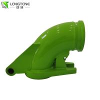 China Cifa Putzmeister Concrete Pump Parts Outlet Elbow Hi-Mn Casted on sale