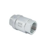 China Vertical CF8M Stainless Steel 304 316 Spring Check Valve with NPT/BSPP/BSPT Thread on sale