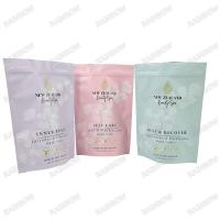 China High Quality Custom Logo Bags Moisture Proof Resealable Food Grade Bath Salt Packaging Stand Up Plastic Bags on sale