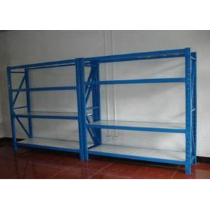 Adjustable 4 Shelf Metal Shelving Unit Goods Storage For Warehose