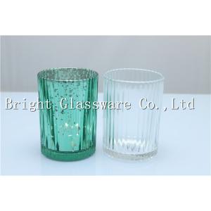 custom special glass candle holder, tall candle holder