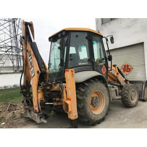 China 4 in 1 JCB 3CX ECO bucket Used Backhoe Loader 4 Wheel Drive 81KW supplier