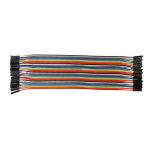 China Female To Female Jumper Wire Breadboard Wire Kit Cable Ribbon 20cm Length supplier