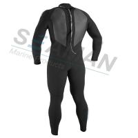 China Black Water Sports Equipment Wetsuits For Swimming / Surfing / Snorkeling on sale