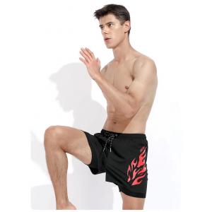 China Double Loose Mens Bathing Suits Quick Drying Mens Beach Pants Hot Spring Swimming supplier