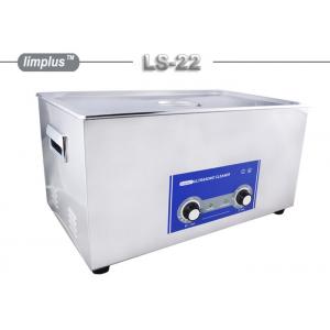 China Heated 22 Liter Table Top Ultrasonic Cleaner Bath For Musical Instruments Washing supplier