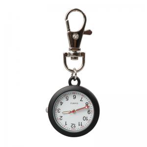 FOB Nurse Pocket Watch Black Nurse Watch Keychain Hospital Clock Pink Luminous Watches Doctor Nursing Gift