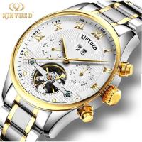 China water resistant Minimalist Mechanical Watch Power Reserve Pointer Dial Display on sale
