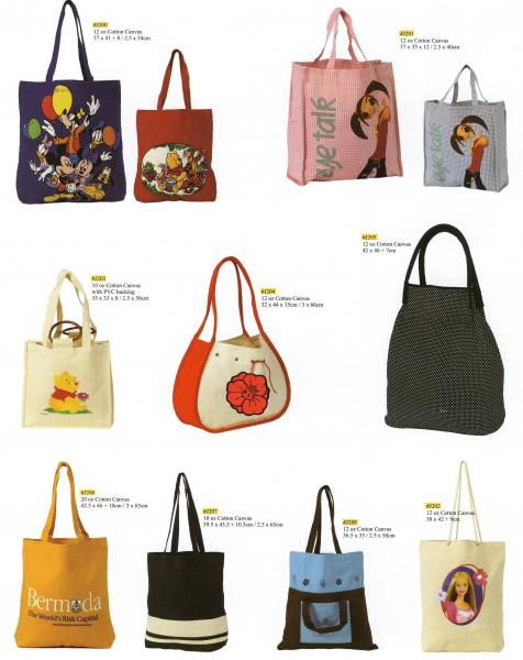Ladies canvas tote bag