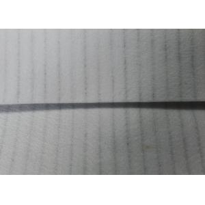 China 350 / 450 / 500gsm Dust Filter Cloth Stripe / Blended / Scrim Anti-Static Felt wholesale