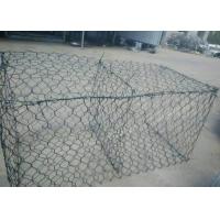 China PVC Coated Steel Double Twisted Hexagonal Wire Mesh 2.0 - 5.0 Mm Wire Diameter on sale