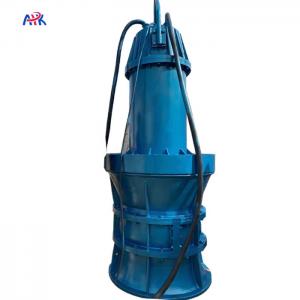 China Electric Submersible Propeller Axial Flow Pump Station Flood Water 2000lps 6 M TDH supplier