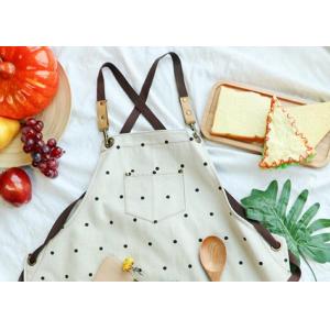 China Durable Personalised Cotton Apron With Rivets Fixed Long X Cotton Webbing Belt supplier