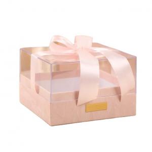 China Paper Gift Packing Box for Candle Custom Logo Luxury Transparent Acrylic Storage Box supplier