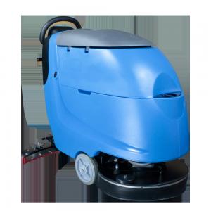 Hand Push  Walk Behind Floor Scrubber Machine CIP Fast Cleaning