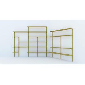 China Estantería de supermercado 1500mm Estante de exhibición modular wholesale